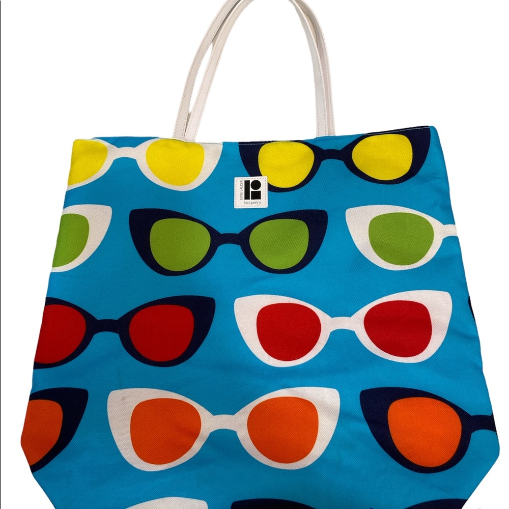 NWOT Lisa Perry for Estée Lauder Beach Bag